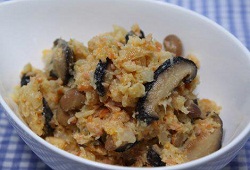 しいたけ入りしもつかれ