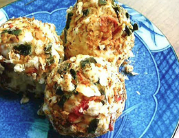 香ばししいたけの揚げボール