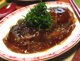 しいたけの姿煮～ふかひれ風～