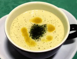 しいたけのクリーミースープ